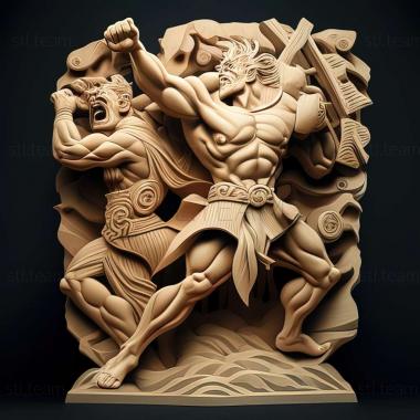 3D модель A Clubsplosion of Excitement The Fiercely Fought Donami fea (STL)